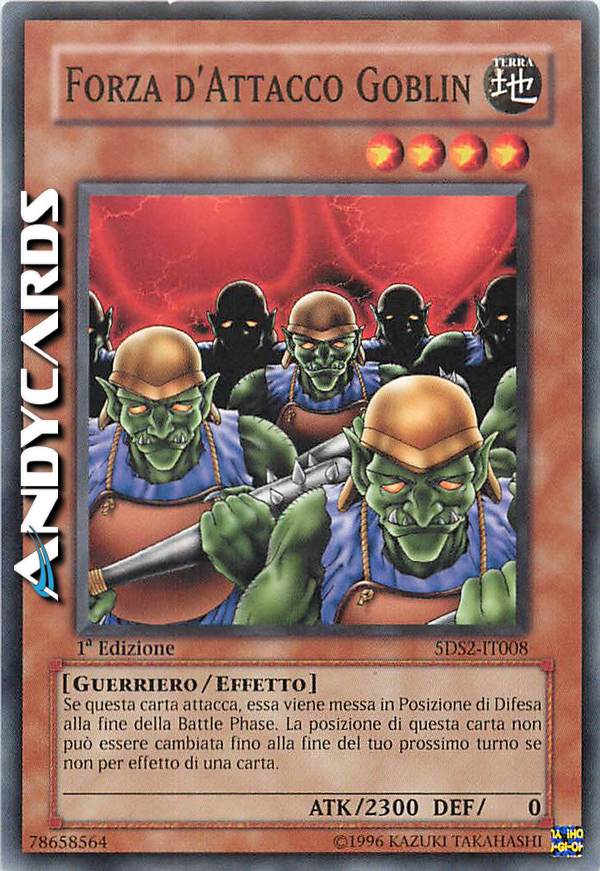 Clicca per ulteriori dettagli di - FORZA D'ATTACCO GOBLIN - FORZA D'ATTACCO GOBLIN