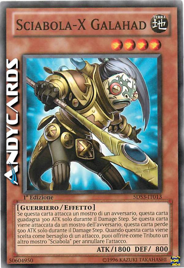 Clicca per ulteriori dettagli di - SCIABOLA-X GALAHAD - SCIABOLA-X GALAHAD