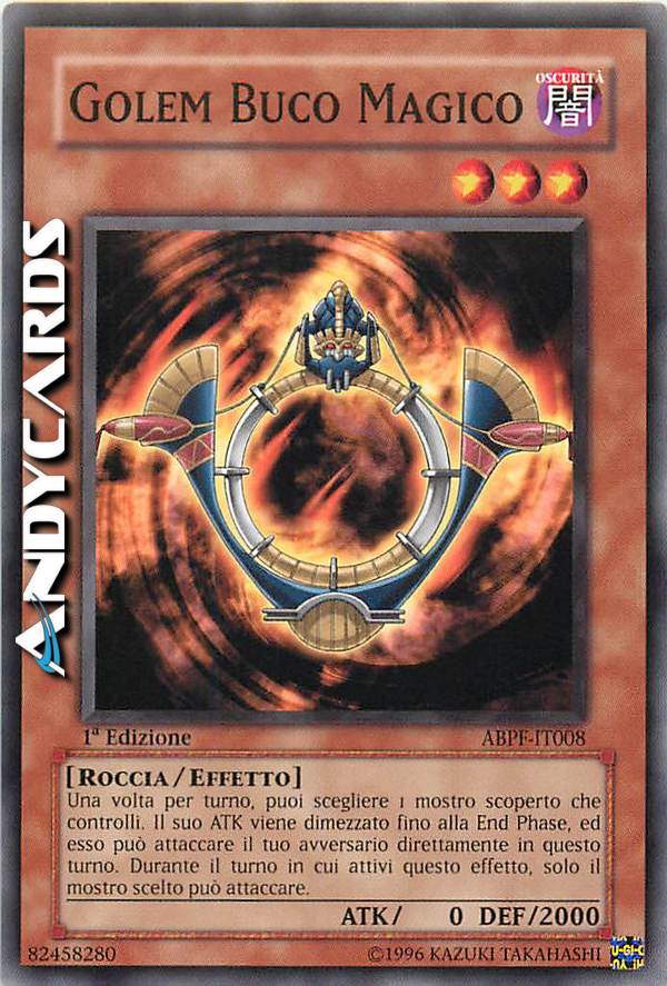 Clicca per ulteriori dettagli di - GOLEM BUCO MAGICO - GOLEM BUCO MAGICO