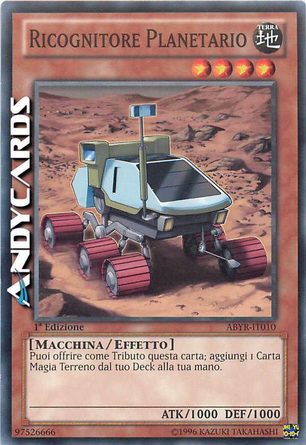 Clicca per ulteriori dettagli di - RICOGNITORE PLANETARIO - RICOGNITORE PLANETARIO