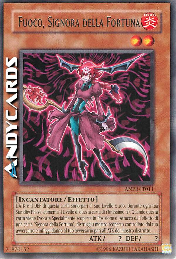 Clicca per ulteriori dettagli di - FUOCO, SIGNORA DELLA FORTUNA - FUOCO, SIGNORA DELLA FORTUNA