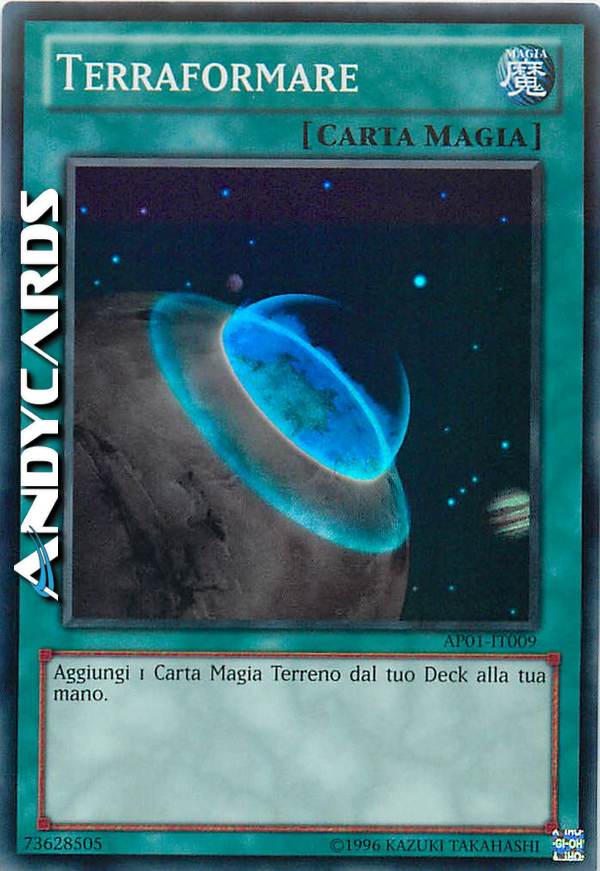 Clicca per ulteriori dettagli di - TERRAFORMARE - TERRAFORMARE