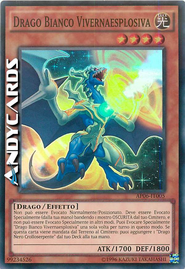 Clicca per ulteriori dettagli di - DRAGO BIANCO VIVERNAESPLOSIVA - DRAGO BIANCO VIVERNAESPLOSIVA