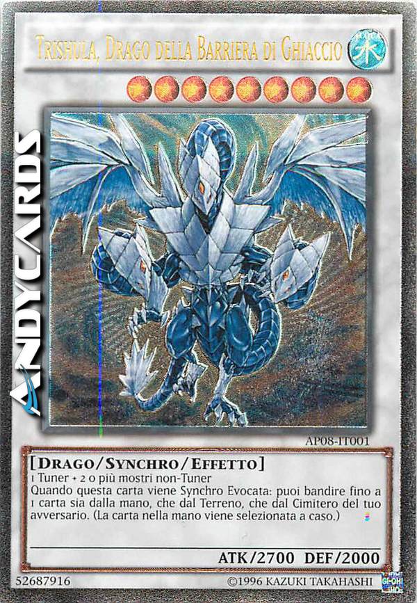 Clicca per ulteriori dettagli di - TRISHULA, DRAGO DELLA BARRIERA DI GHIACCIO - TRISHULA, DRAGO DELLA BARRIERA DI GHIACCIO