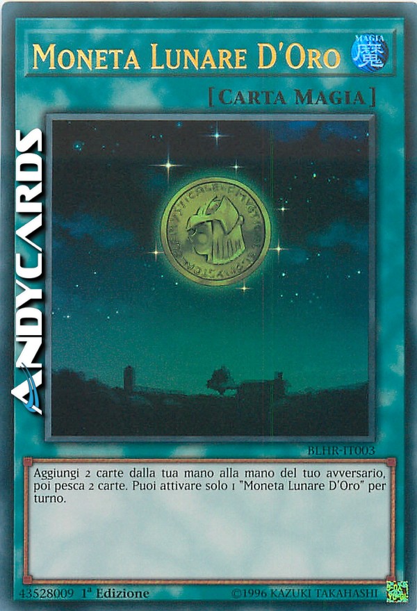 Clicca per ulteriori dettagli di - MONETA LUNARE D'ORO - MONETA LUNARE D'ORO