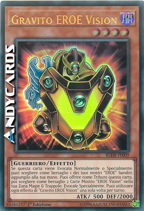 Clicca per ulteriori dettagli di - GRAVITO EROE VISION - GRAVITO EROE VISION