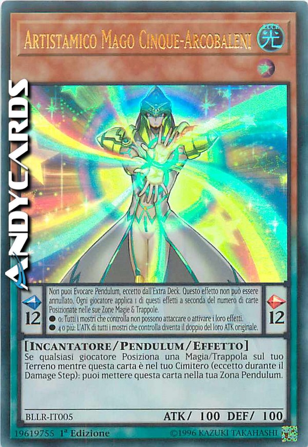 Clicca per ulteriori dettagli di - ARTISTAMICO MAGO CINQUE-ARCOBALENI - ARTISTAMICO MAGO CINQUE-ARCOBALENI