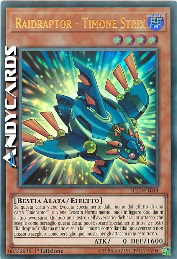 Clicca per ulteriori dettagli di - RAIDRAPTOR - TIMONE STRIX - RAIDRAPTOR - TIMONE STRIX