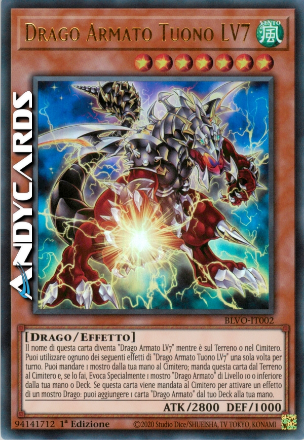 Clicca per ulteriori dettagli di - DRAGO ARMATO TUONO LV7 - DRAGO ARMATO TUONO LV7