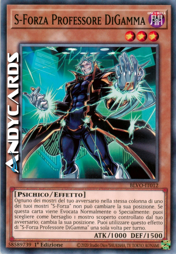 Clicca per ulteriori dettagli di - S-FORZA PROFESSORE DIGAMMA - S-FORZA PROFESSORE DIGAMMA