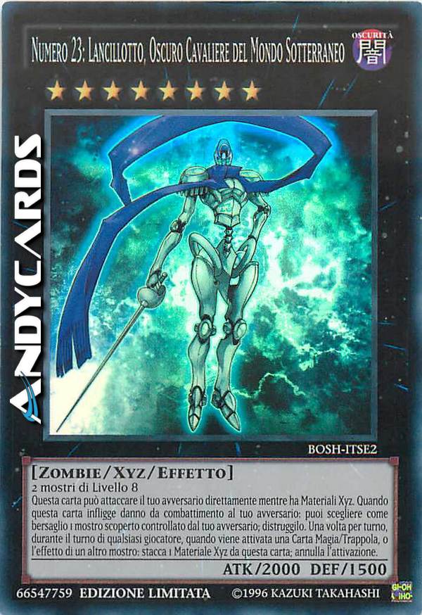 Clicca per ulteriori dettagli di - NUMERO 23: LANCILLOTTO, OSCURO CAVALIERE DEL MONDO SOTTERRANEO - NUMERO 23: LANCILLOTTO, OSCURO CAVALIERE DEL MONDO SOTTERRANEO