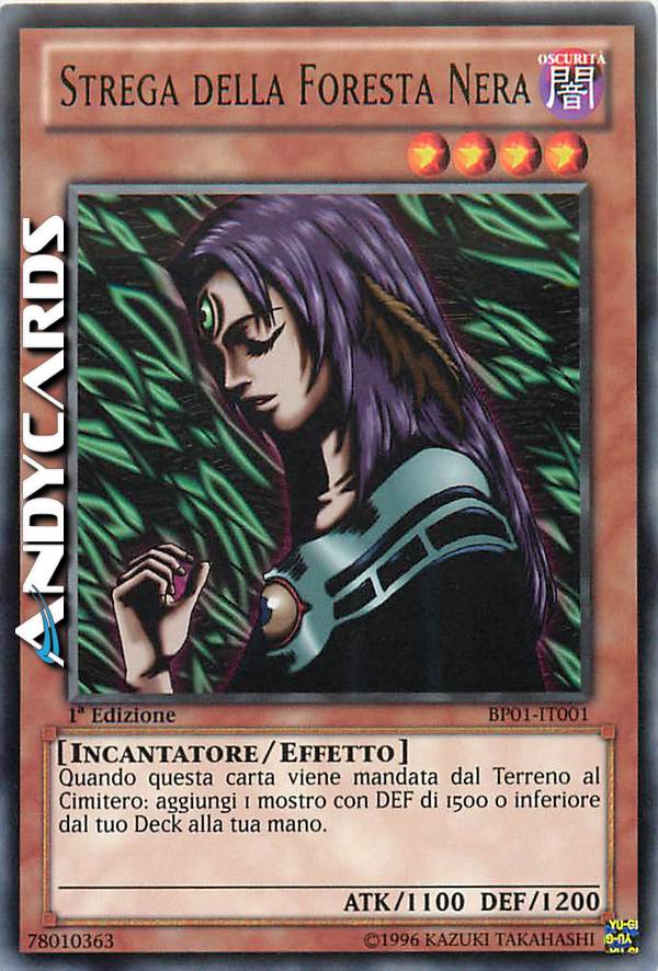 Clicca per ulteriori dettagli di - STREGA DELLA FORESTA NERA - STREGA DELLA FORESTA NERA