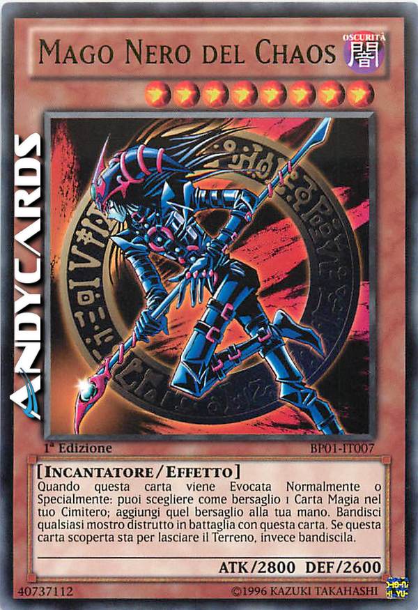 Clicca per ulteriori dettagli di - MAGO NERO DEL CHAOS - MAGO NERO DEL CHAOS