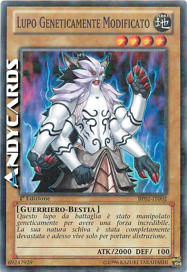 Clicca per ulteriori dettagli di - LUPO GENETICAMENTE MODIFICATO - LUPO GENETICAMENTE MODIFICATO