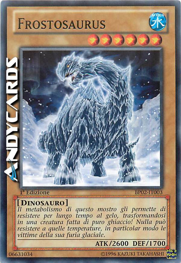 Clicca per ulteriori dettagli di - FROSTOSAURUS - FROSTOSAURUS