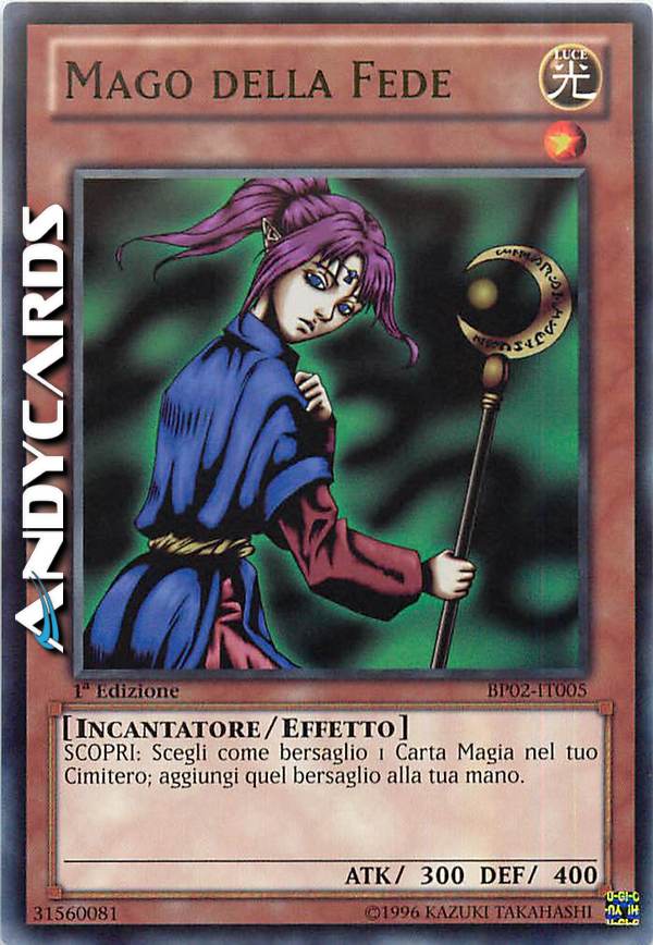 Clicca per ulteriori dettagli di - MAGO DELLA FEDE - MAGO DELLA FEDE