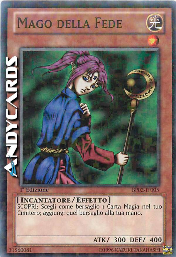 Clicca per ulteriori dettagli di - MAGO DELLA FEDE - MAGO DELLA FEDE
