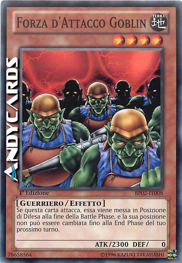 Clicca per ulteriori dettagli di - FORZA D'ATTACCO GOBLIN - FORZA D'ATTACCO GOBLIN