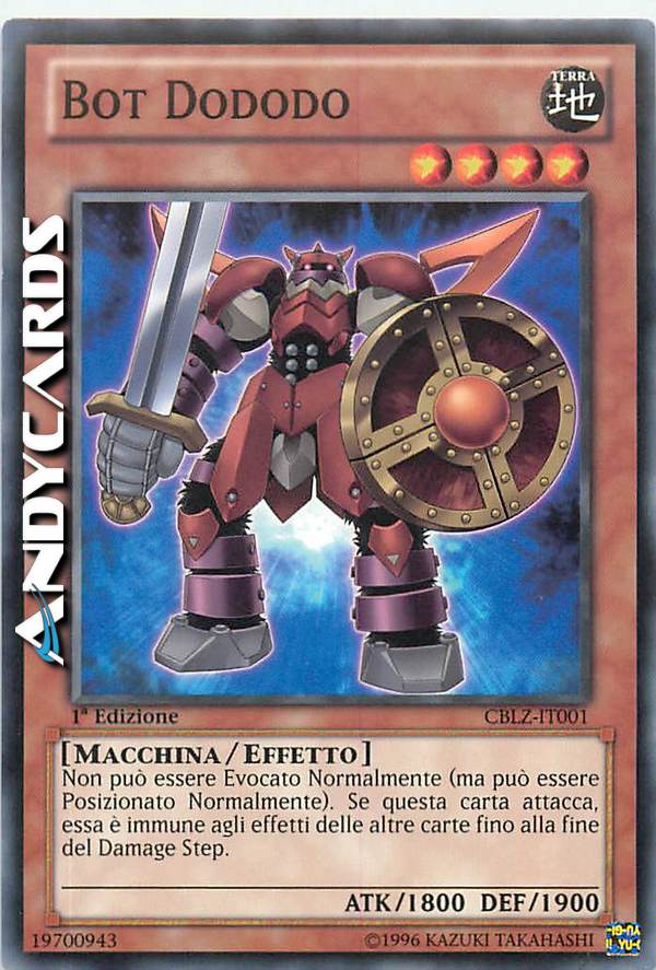 Clicca per ulteriori dettagli di - BOT DODODO - BOT DODODO