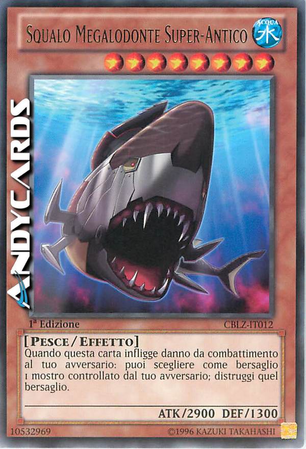 Clicca per ulteriori dettagli di - SQUALO MEGALODONTE SUPER-ANTICO - SQUALO MEGALODONTE SUPER-ANTICO