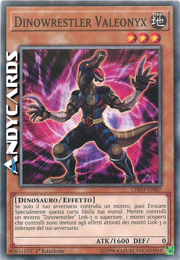 Clicca per ulteriori dettagli di - DINOWRESTLER VALEONYX - DINOWRESTLER VALEONYX