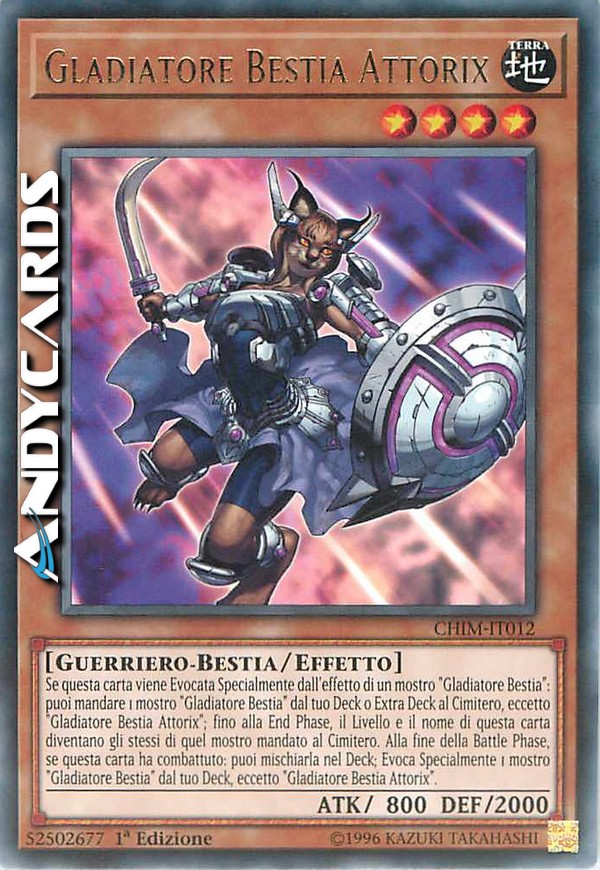 Clicca per ulteriori dettagli di - GLADIATORE BESTIA ATTORIX - GLADIATORE BESTIA ATTORIX