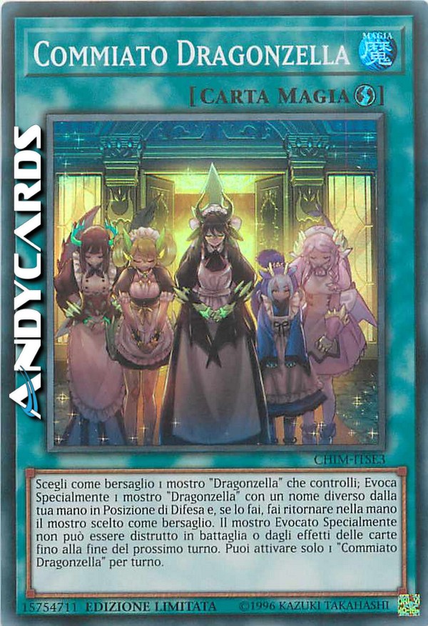 Clicca per ulteriori dettagli di - COMMIATO DRAGONZELLA - COMMIATO DRAGONZELLA