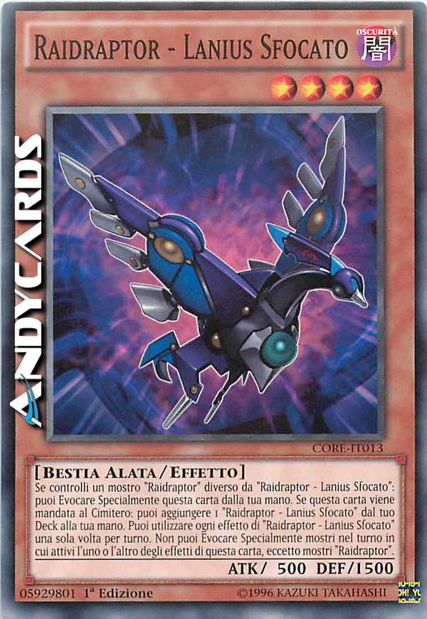 Clicca per ulteriori dettagli di - RAIDRAPTOR - LANIUS SFOCATO - RAIDRAPTOR - LANIUS SFOCATO