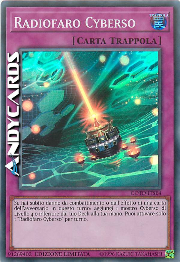 Clicca per ulteriori dettagli di - RADIOFARO CYBERSO - RADIOFARO CYBERSO