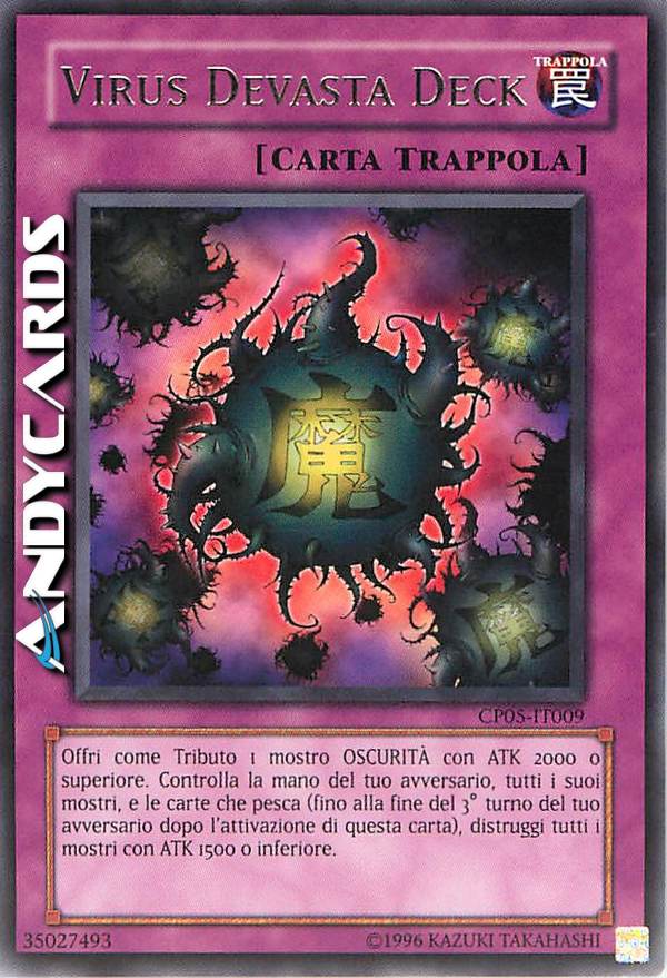 Clicca per ulteriori dettagli di - VIRUS DEVASTA DECK - VIRUS DEVASTA DECK