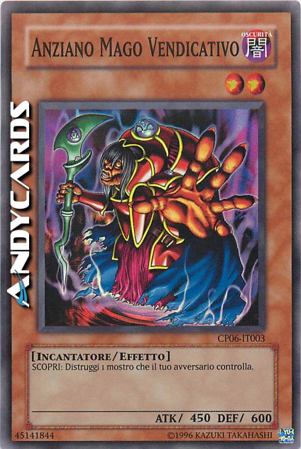 Clicca per ulteriori dettagli di - ANZIANO MAGO VENDICATIVO - ANZIANO MAGO VENDICATIVO