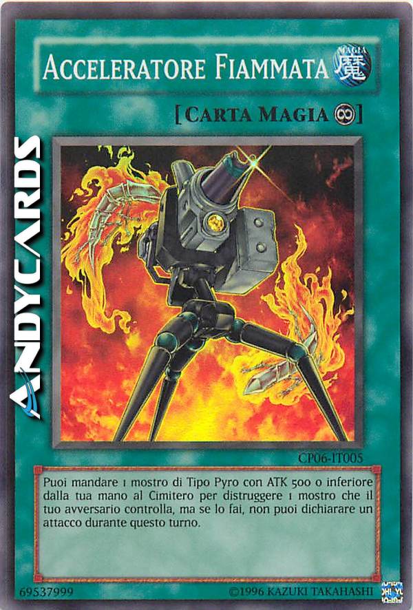Clicca per ulteriori dettagli di - ACCELERATORE FIAMMATA - ACCELERATORE FIAMMATA