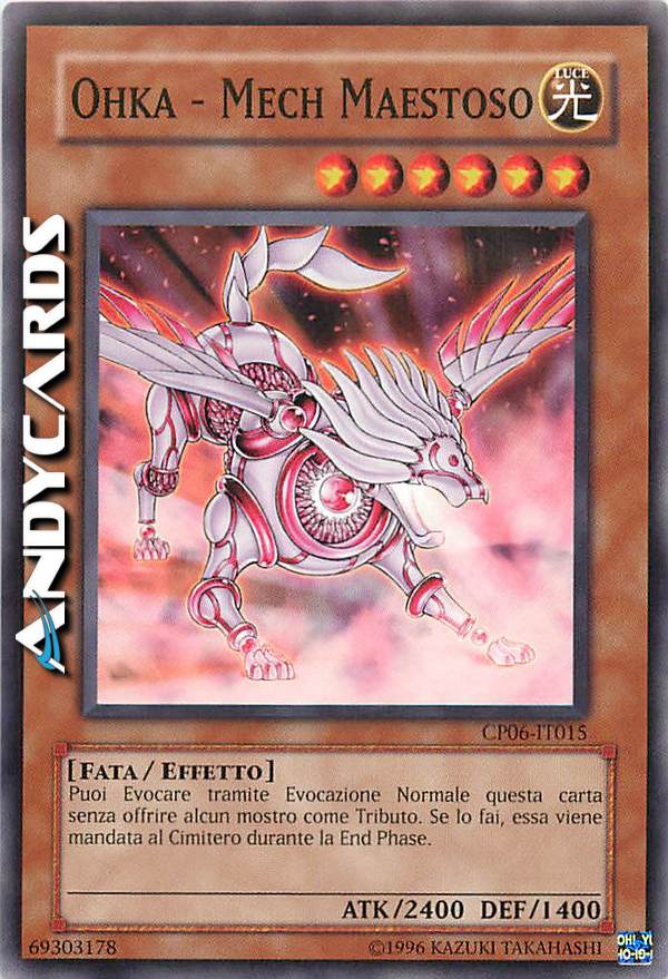 Clicca per ulteriori dettagli di - OHKA - MECH MAESTOSO - OHKA - MECH MAESTOSO