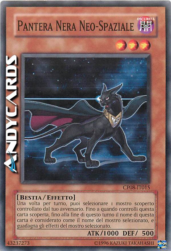 Clicca per ulteriori dettagli di - PANTERA NERA NEO-SPAZIALE - PANTERA NERA NEO-SPAZIALE