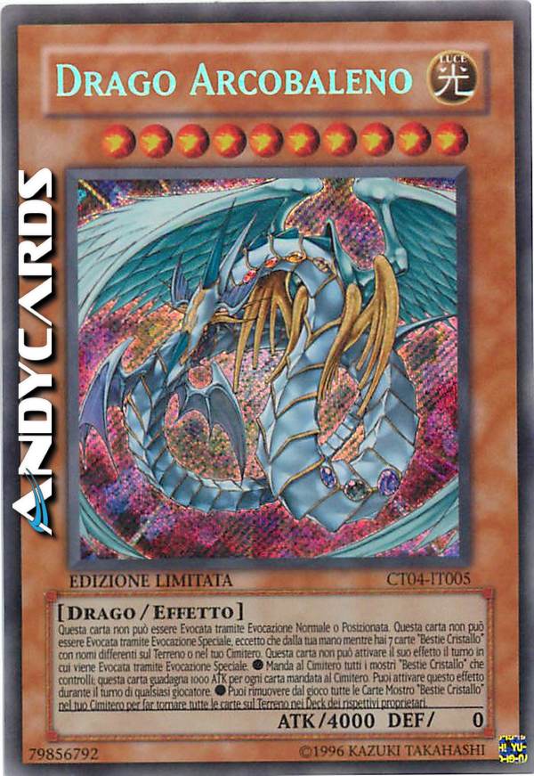 Clicca per ulteriori dettagli di - DRAGO ARCOBALENO - DRAGO ARCOBALENO