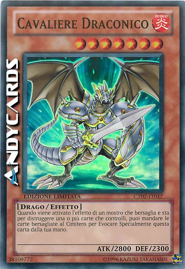Clicca per ulteriori dettagli di - CAVALIERE DRACONICO - CAVALIERE DRACONICO
