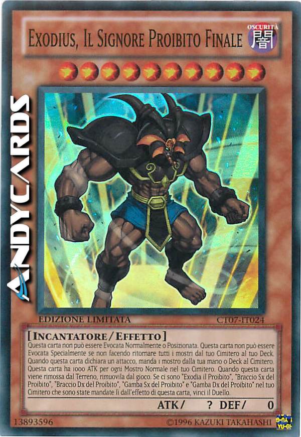 Clicca per ulteriori dettagli di - EXODIUS IL SIGNORE PROIBITO FINALE - EXODIUS IL SIGNORE PROIBITO FINALE