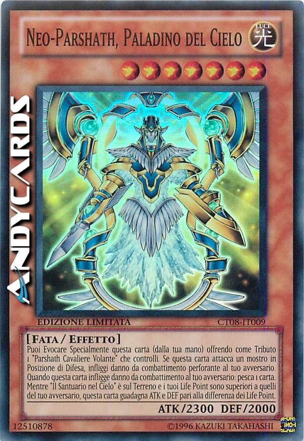 Clicca per ulteriori dettagli di - NEO-PARSHATH, PALADINO DEL CIELO - NEO-PARSHATH, PALADINO DEL CIELO