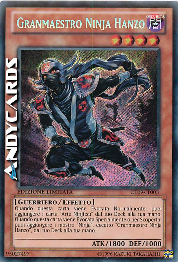 Clicca per ulteriori dettagli di - GRANMAESTRO NINJA HANZO - GRANMAESTRO NINJA HANZO