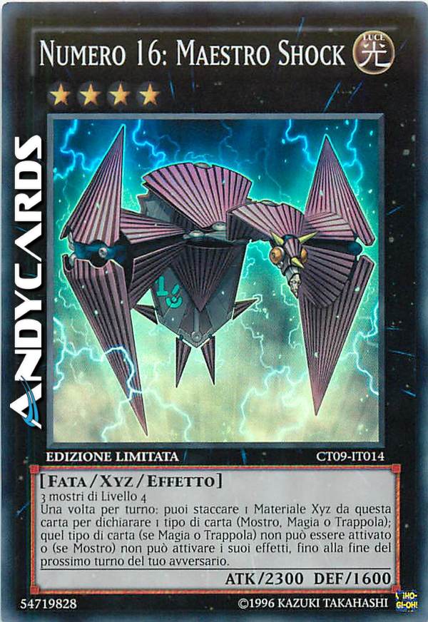 Clicca per ulteriori dettagli di - NUMERO 16: MAESTRO SHOCK - NUMERO 16: MAESTRO SHOCK