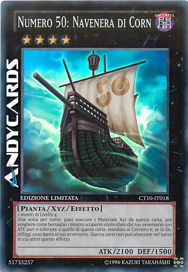 Clicca per ulteriori dettagli di - NUMERO 50 NAVENERA DI CORN - NUMERO 50 NAVENERA DI CORN