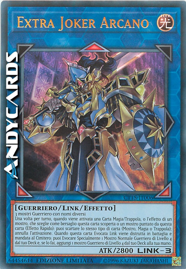 Clicca per ulteriori dettagli di - EXTRA JOKER ARCANO - EXTRA JOKER ARCANO