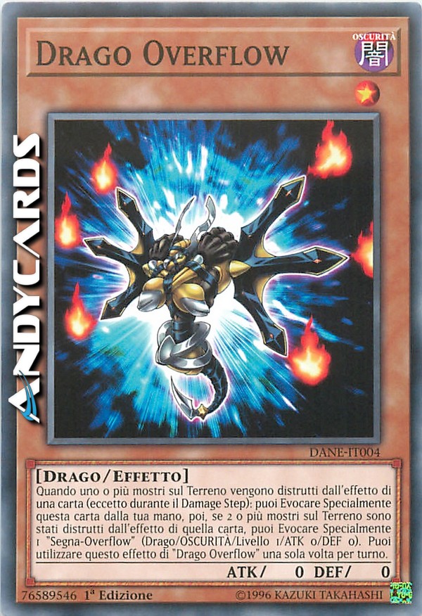 Clicca per ulteriori dettagli di - DRAGO OVERFLOW - DRAGO OVERFLOW