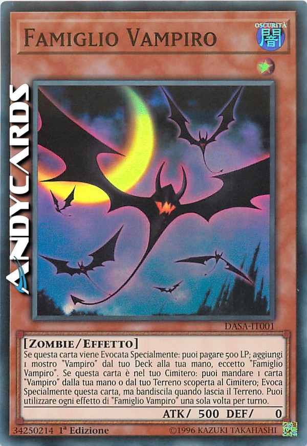 Clicca per ulteriori dettagli di - FAMIGLIO VAMPIRO - FAMIGLIO VAMPIRO