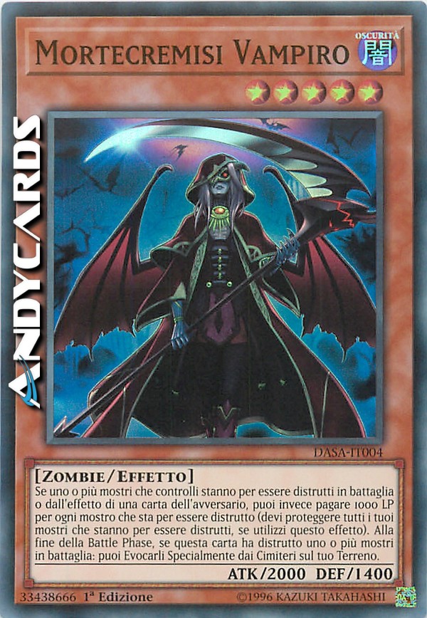 Clicca per ulteriori dettagli di - MORTECREMISI VAMPIRO - MORTECREMISI VAMPIRO