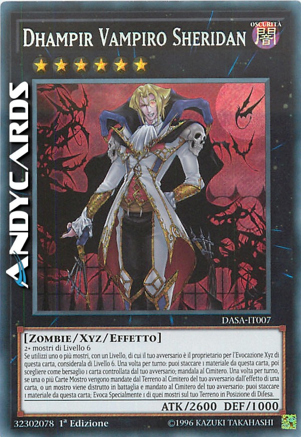 Clicca per ulteriori dettagli di - DHAMPIR VAMPIRO SHERIDAN - DHAMPIR VAMPIRO SHERIDAN
