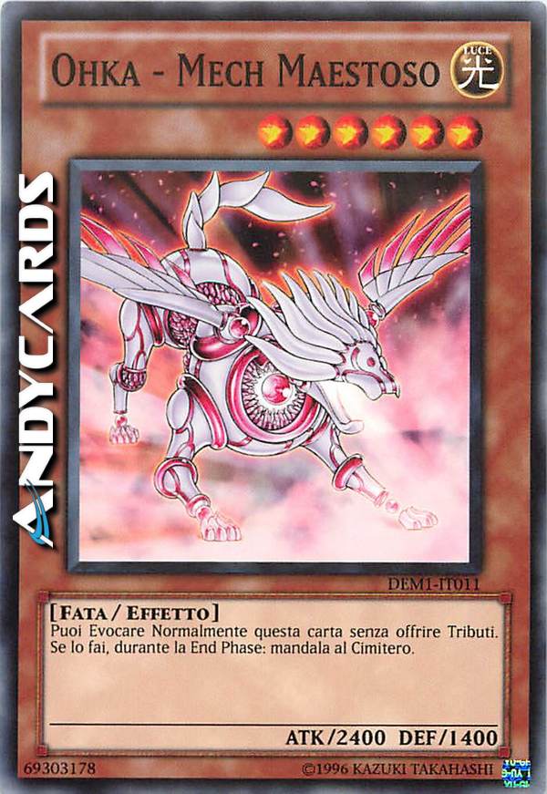 Clicca per ulteriori dettagli di - OHKA - MECH MAESTOSO - OHKA - MECH MAESTOSO
