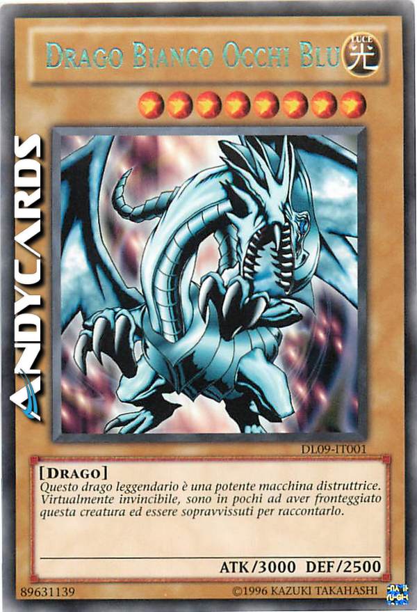 Clicca per ulteriori dettagli di - DRAGO BIANCO OCCHI BLU - DRAGO BIANCO OCCHI BLU
