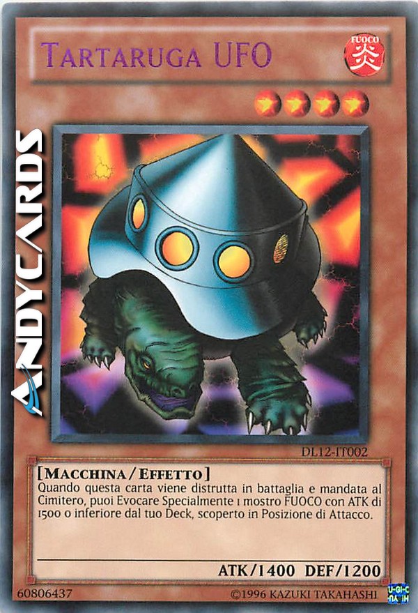 Clicca per ulteriori dettagli di - TARTARUGA UFO - TARTARUGA UFO