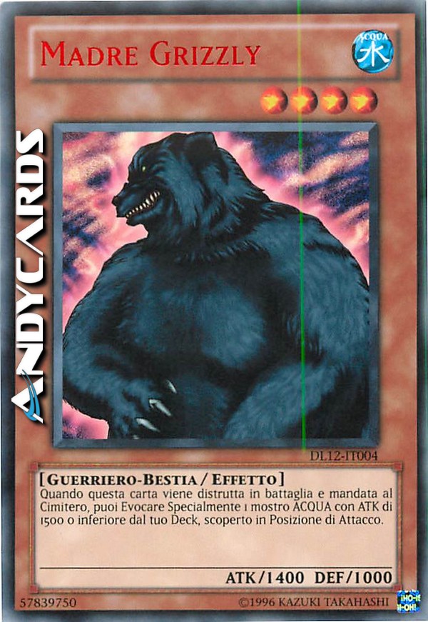 Clicca per ulteriori dettagli di - MADRE GRIZZLY - MADRE GRIZZLY